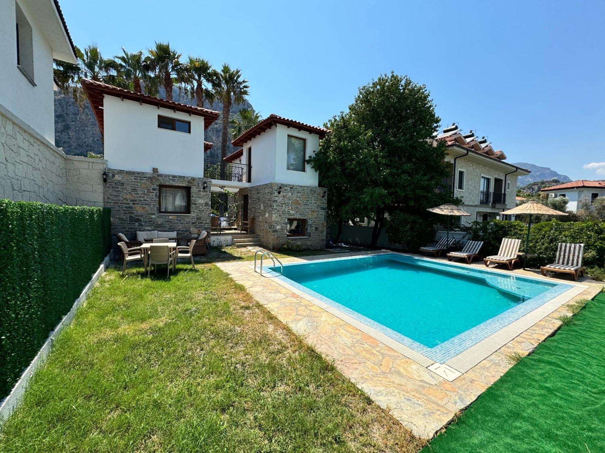 Villa Merry - Dalyan Stonehouse With Palmtrees, 50M To River Ortaca  Extérieur photo